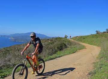 cycling and mountain-biking