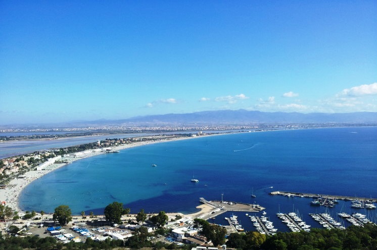 Poetto beach Cagliari