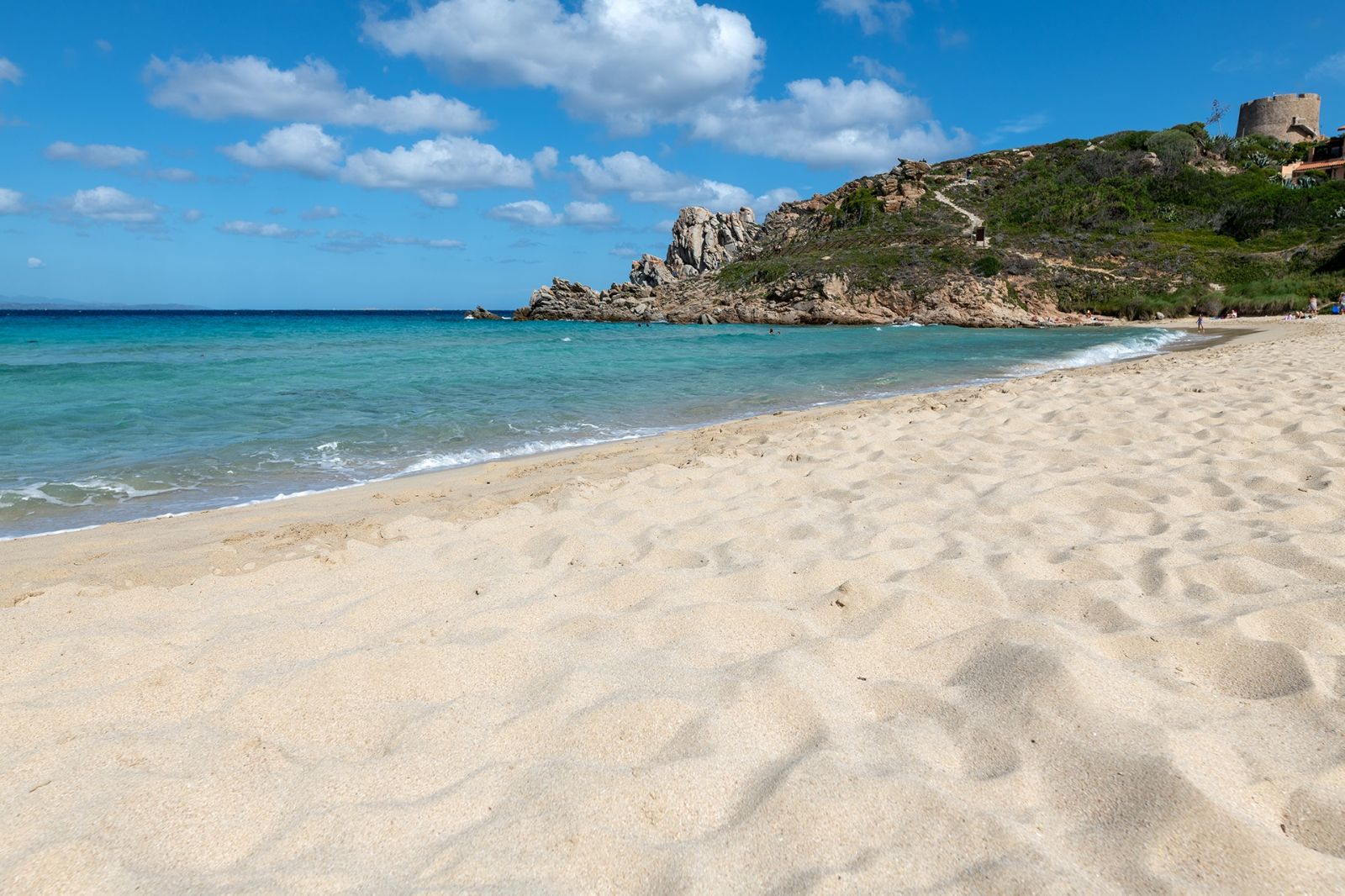 Rena Bianca beach in Santa Teresa di Gallura Sardinia