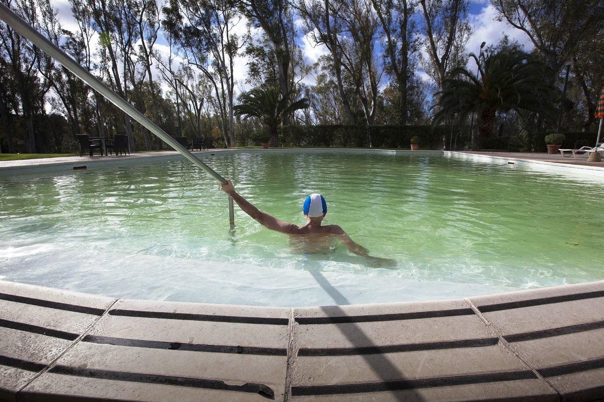 thermal baths Le Acque di Sardara in Sardinia