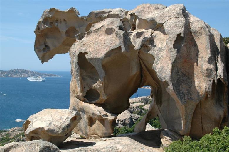 Roccia dell'Orso landmark in Palau north Sardinia