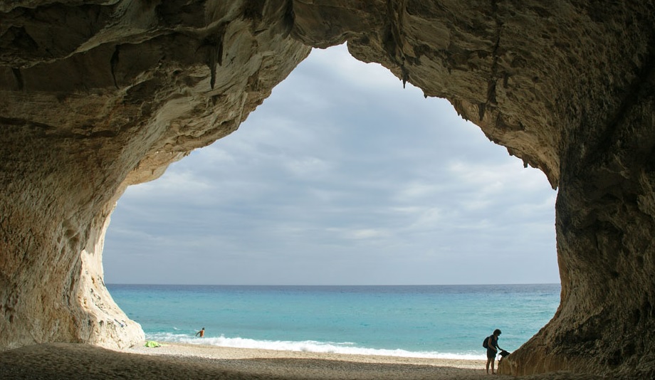 Cala Luna Sardinia beach cave